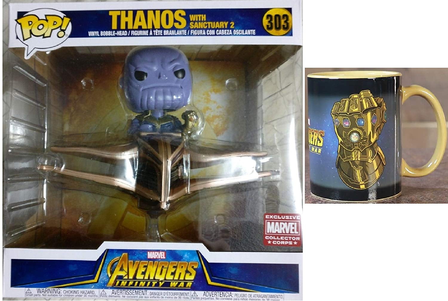 thanos funko pop gauntlet