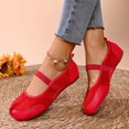 thumbnail image 2 of Womens Shoes Flats Sneakers Casual Slip On Fashion Solid Color Summer Flats Shoes Soft Breathable Comfortable Lightweight for Walking, 2 of 6