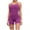 Purple jumpsuits for women, variant on Wycnly Womens Jumpsuits Knitted Ribbed Slim One Piece Sports Strap Short Overalls Jumpsuits Trendy Solid V-Neck Sleeveless Mini Summer Rompers Brown l