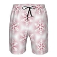 thumbnail image 3 of Pofeuu Christmas Snowflakes Prin Men's Swim Trunks Quick Dry Bathing Suit Swimming Board Shorts Mesh Lining Beach Swimwear-3X-Large, 3 of 6