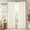 Birch, variant on 95 Inch Back Tab Linen Sheer Curtains 2 Panels Set, Ivory Cream Sheer Window Drapes, 50x95 in for Living Room Bedroom
