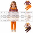 thumbnail image 5 of kmaduk Toddler Little Girl Long Sleeve Outfits Tunic Dress Top leggings Pants Fall Winter Clothes Set, 5 of 9