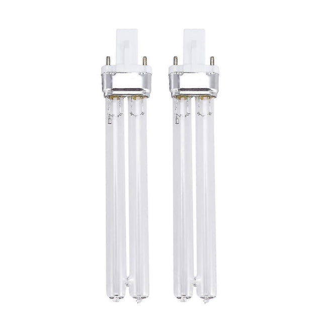 2pcs 11w Ultraviolet Uv Disinfection Light Lamps Uv Sterilization Light Bulbs For Sterilizer Fish Tank (g23 Lamp Base)
