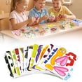 thumbnail image 3 of 25-Piece DIY 3D Paper Puzzle Set - Glue-Free Assembly Challenge, Educational Toy for Classroom & Family Fun, Creative Activity 25PCS, 3 of 7