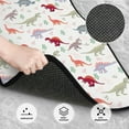 thumbnail image 3 of Wukai Cute Dinosaur Front Car Floor Mats Four-Piece Set Front & Rear Universal Car Floor Mats for SUVs, Trucks, Sedans, 3 of 7