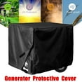 thumbnail image 4 of 210D Oxford Cloth Generator Cover,Black, Waterproof, Dustproof Protective Case Universal Heavy-Duty Generator Cover, Waterproof Tool Cover, Windproof Generator Protector(31.89x24.02x24.02"), 4 of 9
