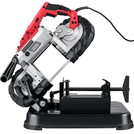 

BENTISM Portable Band Saw Variable-Speed 110V Deep Cut 10-Amp Motor w/ Alloy Base