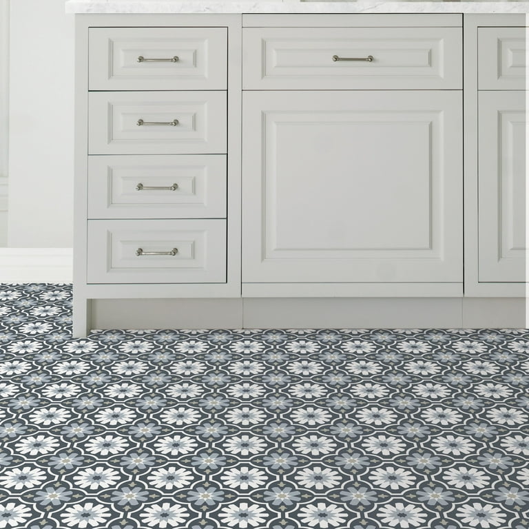 FloorPops Sevilla 12 in. x 12 in. Peel and Stick Virgin Vinyl Floor Tiles (10-Pack) FloorPops Sevilla 12 in. x 12 in. Peel and Stick Virgin Vinyl Floor Tiles (10-Pack)