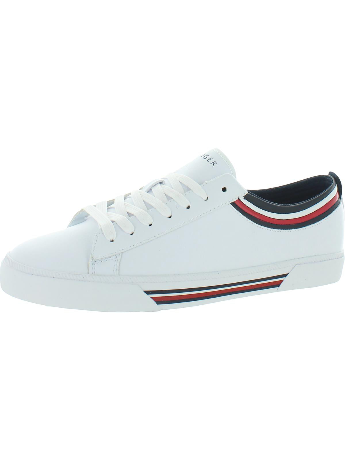 Tommy Hilfiger Mens Fashion Sneakers White 12 Medium (D) - Walmart.com