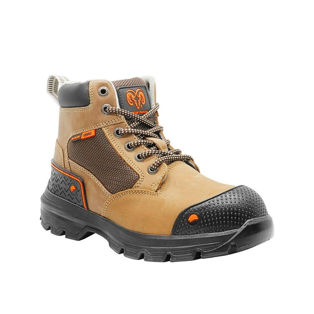 Bota Industrial Para Hombre Ram® Color Avellana 25-29 naranja 26.5