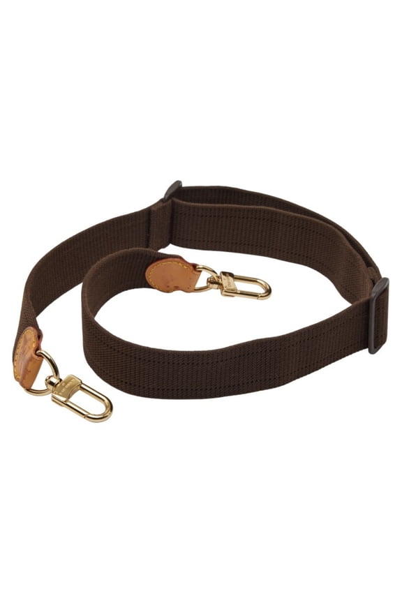 Pre-Owned Louis Vuitton Shoulder Strap Brown Canvas Women's LOUIS VUITTON