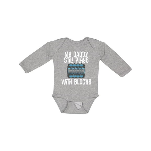 Inktastic Mechanic Dad Funny Auto Boys or Girls Long Sleeve Baby Bodysuit