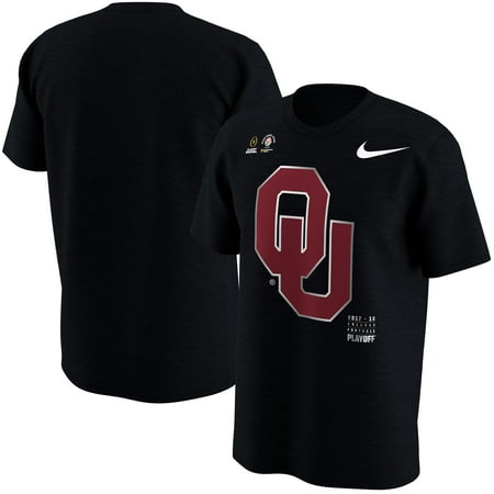 Oklahoma Sooners Nike College Football Playoff 2018 Rose Bowl Bound Logo T-Shirt - (Best College Sports Logos)
