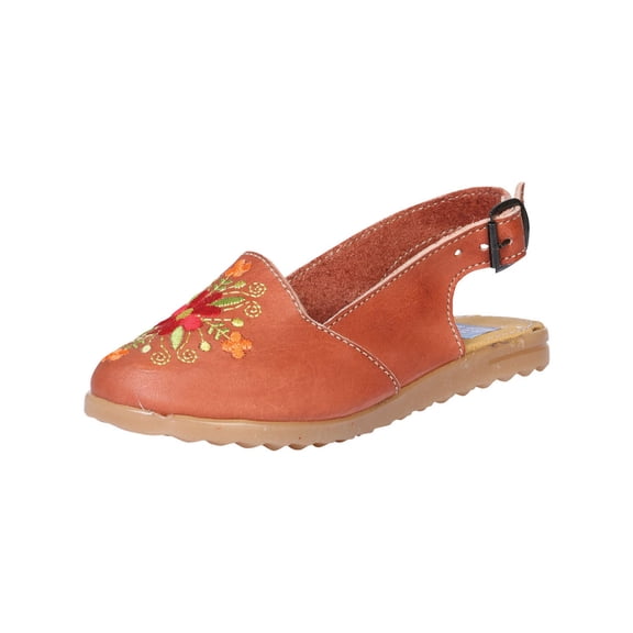Artisanal Mexican Sandals Leather Natural 602372