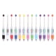 thumbnail image 1 of 13Pcs Plastic Beadable Pen Bead Pen Bulk Shaft Ink Ballpoint Pens DIY Pens for DIY Making Gift Office Supplies, 1 of 5