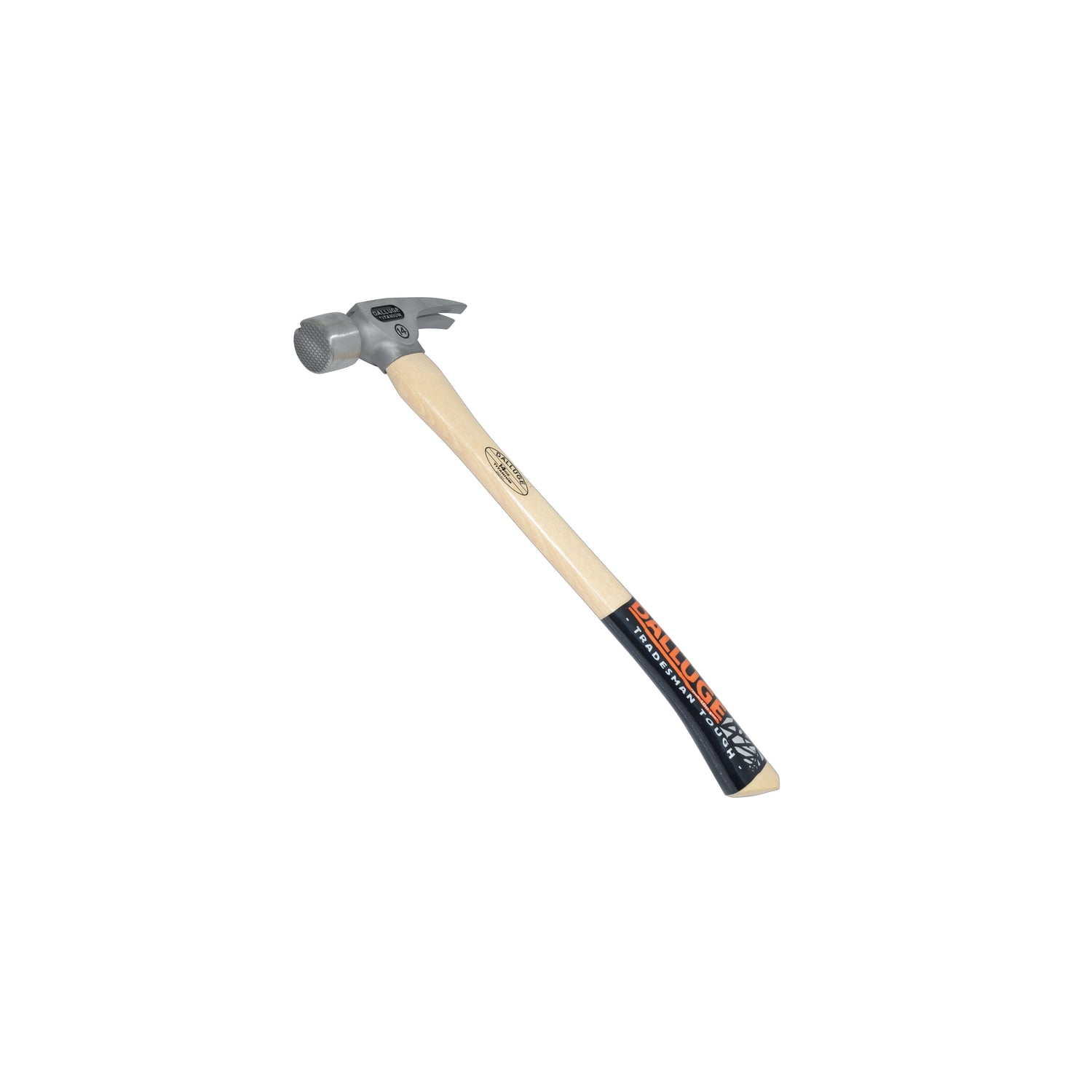 Vaughan Dalluge 14 oz. Serrated Face Claw Hammer 19 in. Hickory Handle