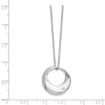 thumbnail image 3 of SS White Ice Diamond Necklace 18 Inch, 3 of 3