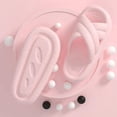 thumbnail image 3 of Zapatillas de ducha de verano para mujer, antideslizantes, para baño, Color sólido, informales, para parejas, suela gruesa, sandalias para hombre, zapatos de interior y exterior, 3 of 7