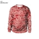 thumbnail image 3 of Sudadera con estampado de Terror para hombre, chándal de cuello redondo, ropa de calle de gran tamaño para Halloween, otoño, 3 of 4