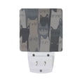 thumbnail image 5 of Yayeee LED Night Light for The Home Plug in With Light Sensors 2 Pack, Blue Cute Cats, 5 of 6