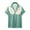 #04, variant on Amzcrzy Mens Shirts S-3XL Vintage Color Block Short Sleeve Button Up Shirt Trendy Casual Turndown Collar Summer Shirts