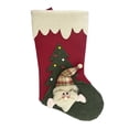 thumbnail image 1 of 1 Uds. Adornos navideños para ancianos calcetines navideños bolsas de regalo de Navidad regalos de Navidad calcetines colgantes de Papá Noel, 1 of 5