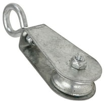 SEWCHICS Smooth Operation Heavy Duty Steel Pulley, Ideal for Sliding Door, Silver