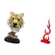 thumbnail image 5 of Escultura de mesa,Escultura de cabeza de tigre Estatua moderna de sobremesa,Figura de cabeza de animal para decoración de escritorio de resina.,Escultura abstracta de fuego,Estatua de arte, 5 of 8