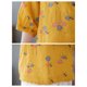thumbnail image 5 of Blusa suelta de mujer Camisetas vintage estampadas de media manga CACAGOO Jerseys de mujer, 5 of 7