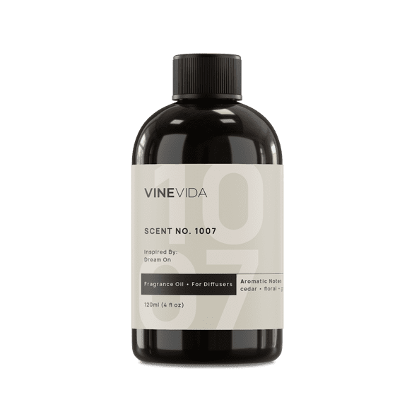 VINEVIDA Scent NO. 1007, Inspired By: Dream On Fragrance Oil for Cold Air Diffusers, 4 Fl Oz