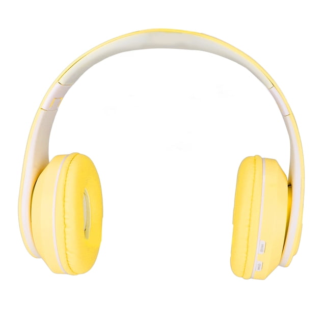 Casque Pliable sur l'Oreille, Unité de Haut-Parleur 40mm, Performance Stable, Confortable, Réduction de Bruit avec Lumière Colorée pour Téléphone Ordinateur Portable
