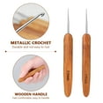 thumbnail image 2 of TUIBELYN 2-Piece Knitting and Crochet Needle Set for Beginners, Includes 0.5mm and 0.75mm Hooks, 2 of 6