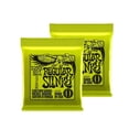 thumbnail image 1 of Juego de 2 cuerdas para guitarra eléctrica Ernie Ball Regular Slinky 10-46, 1 of 2
