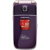 Virgin Mobile Limited Edition Mantra Purple Flip Phone Bundle