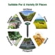 thumbnail image 1 of 2 Uds Ultrasónico Solar Topo Serpiente Ratón Plagas Roedores Repelente Jardín Exterior Anti Mosquito Serpiente Pájaro ANGGREK Otros, 1 of 8