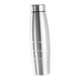 thumbnail image 3 of Botella de agua de acero inoxidable, botella deportiva de pared simple, tetera de metal reutilizable para 1000 ml, 3 of 9