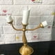 thumbnail image 3 of Notebook La Bella y La Bestia Candelabro Candelabro Luz LED para Mesa de Boda Fiesta de Navidad Decoración del Hogar, Dorado, 3 of 5