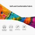 thumbnail image 5 of Rateoe Vibrant Parrot Splash Art Pattern Sports Headbands ,Moisture Wicking Workout Headband, Sweatband Headbands for Running,Cycling,Yoga,Hairband for Women and Men, 5 of 9