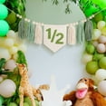 thumbnail image 5 of QZS Durable Half Birthday Decoration,1/2 Birthday Decoration for Home,78.7 Inches Green Highchair Banner for Home,Party Use,1Pack, 5 of 6