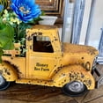 thumbnail image 5 of huntermoon Farmhouse Truck Decor Spring Farmhouse Truck Floral Arrangement Summer Decor, 5 of 15