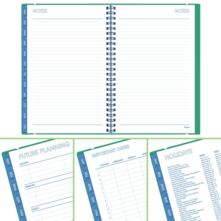 thumbnail: Paperblanks 18-Month Planner Anemone – Maxi Formaat, Verticaal, Met Elastiek, Juli 2024 – Dec 2025