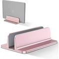 thumbnail image 1 of Soporte vertical para portátil, aluminio ajustable, color rosa, 1 of 5