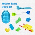 thumbnail image 5 of Kit para hacer bolas de nieve HUOGUO, juguetes de nieve de invierno para niños, 10 unidades, 5 of 5