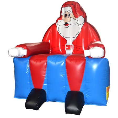 2018 Inflatable Bounce House Castle Jumper Christmas Bouncer w/out Blower Children's Furniture