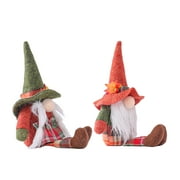Takeoutsome 2PCS Easter Faceless Doll Decorations Room Desktop Decoration Standing Post
