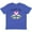 Retro Heather Royal, variant on Inktastic Yaya's Girl- heart flowers Youth T-Shirt
