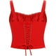 thumbnail image 3 of Blusa de encaje sin mangas informal de verano para mujer, blusa moldeadora, 3 of 5