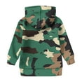 thumbnail image 4 of TrdSipl Camo Hoodie for Girls Cute Leaf Printed Hooded Sweatshirts Plus Size Lounge Camouflage Pullover Shirts with Pocket, 4 of 5