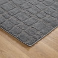 thumbnail image 2 of Luxe Weavers Modern Abstract Checkered Charcoal 2x7 Indoor Runner Rug, 2 of 8