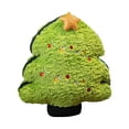 thumbnail image 1 of Binwennn Cartoon Animal Dolls Santa Velvet Pillow Christmas Tree Christmas Deer Snowman Christmas Home Cushions Body Pillows with Cover Zippe Standard Pillowcase Silk Pillowcase with Zipper Pillowcase, 1 of 4